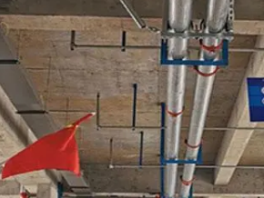 京山管廊支架的安装方法