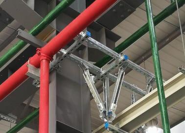 京山该抗震支架的整体式支吊架结构协调性好